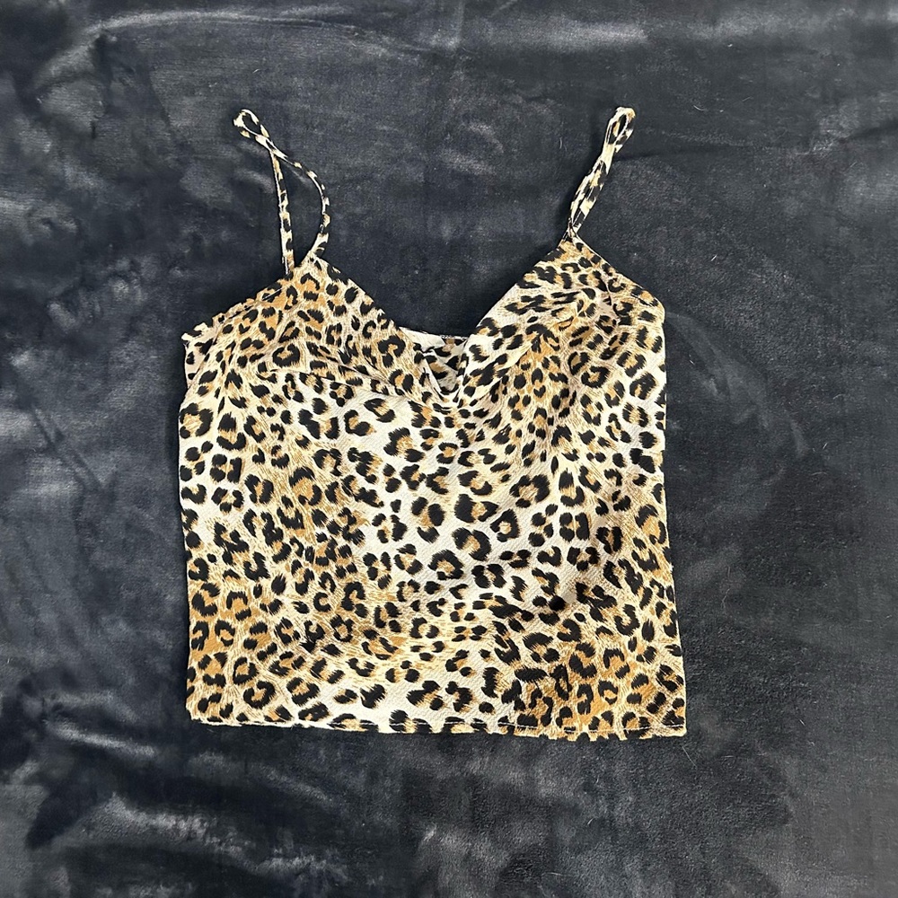 Cheetah print top